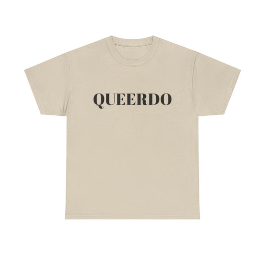 Queerdo Unisex Heavy Cotton Tee - Comfortable LGBTQ+ Pride T-Shirt