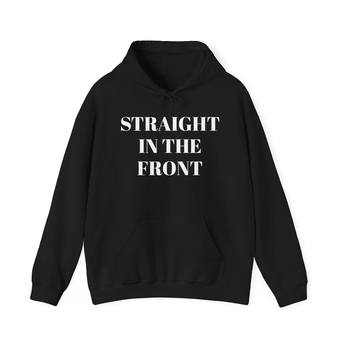 Unisex Heavy Blend™ Hooded Sweatshirt - 'Straight in the Front, Gay in the Back'