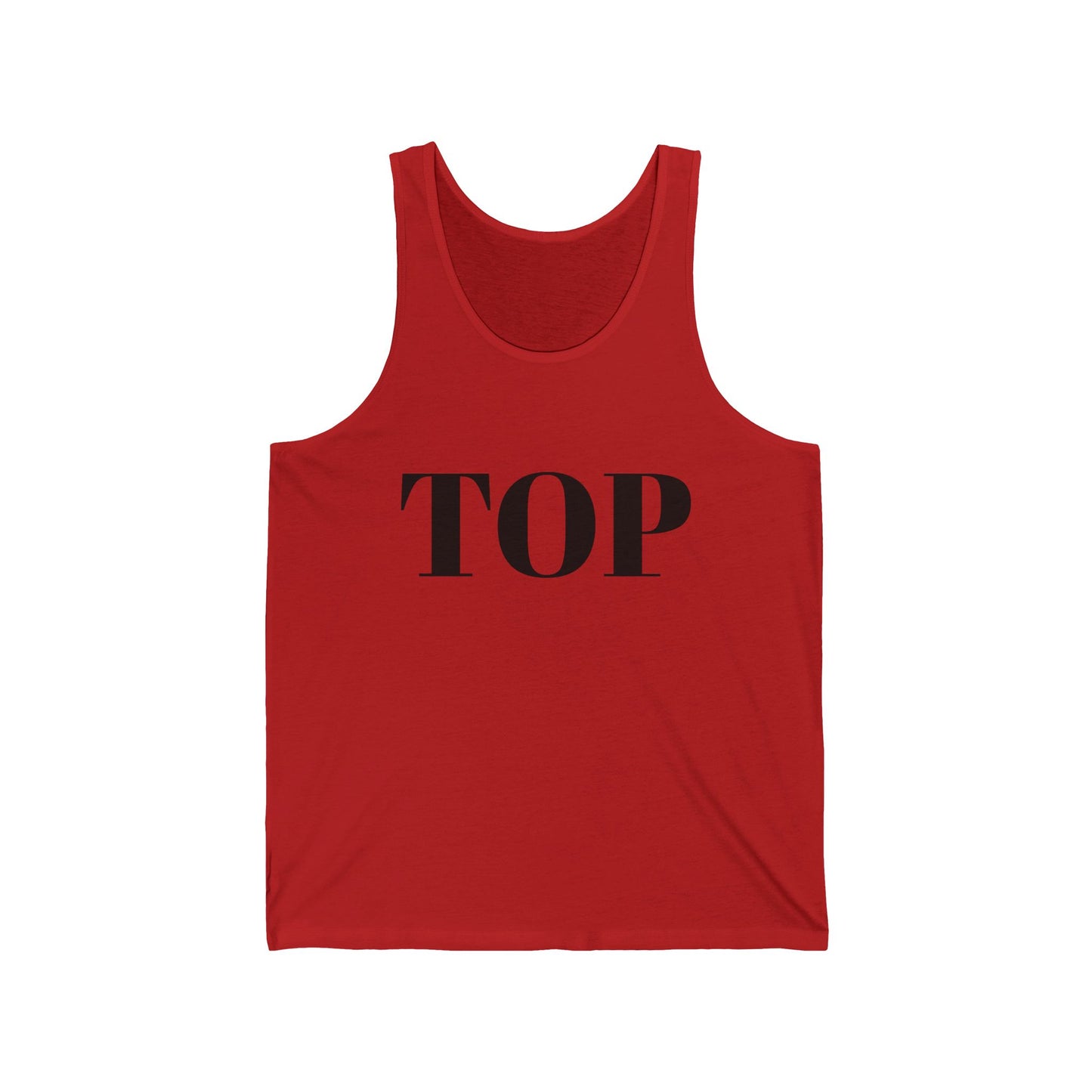 TOP Unisex Jersey Tank - Casual Summer Wear for Everyday Style