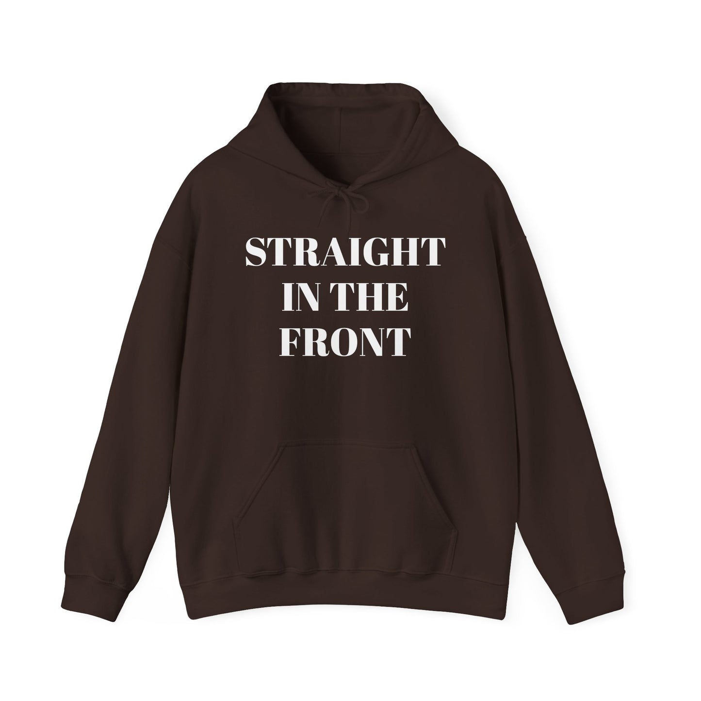 Unisex Heavy Blend™ Hooded Sweatshirt - 'Straight in the Front, Gay in the Back'