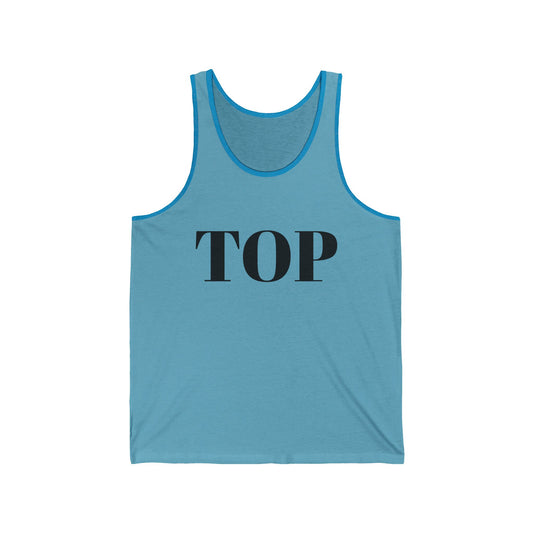 TOP Unisex Jersey Tank - Casual Summer Wear for Everyday Style