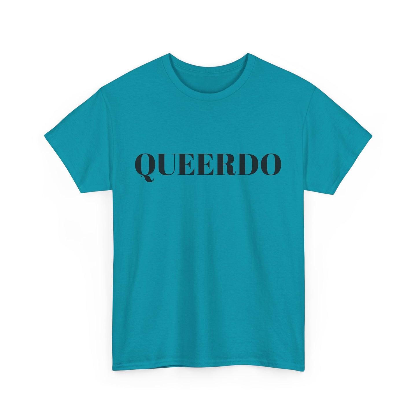 Queerdo Unisex Heavy Cotton Tee - Comfortable LGBTQ+ Pride T-Shirt
