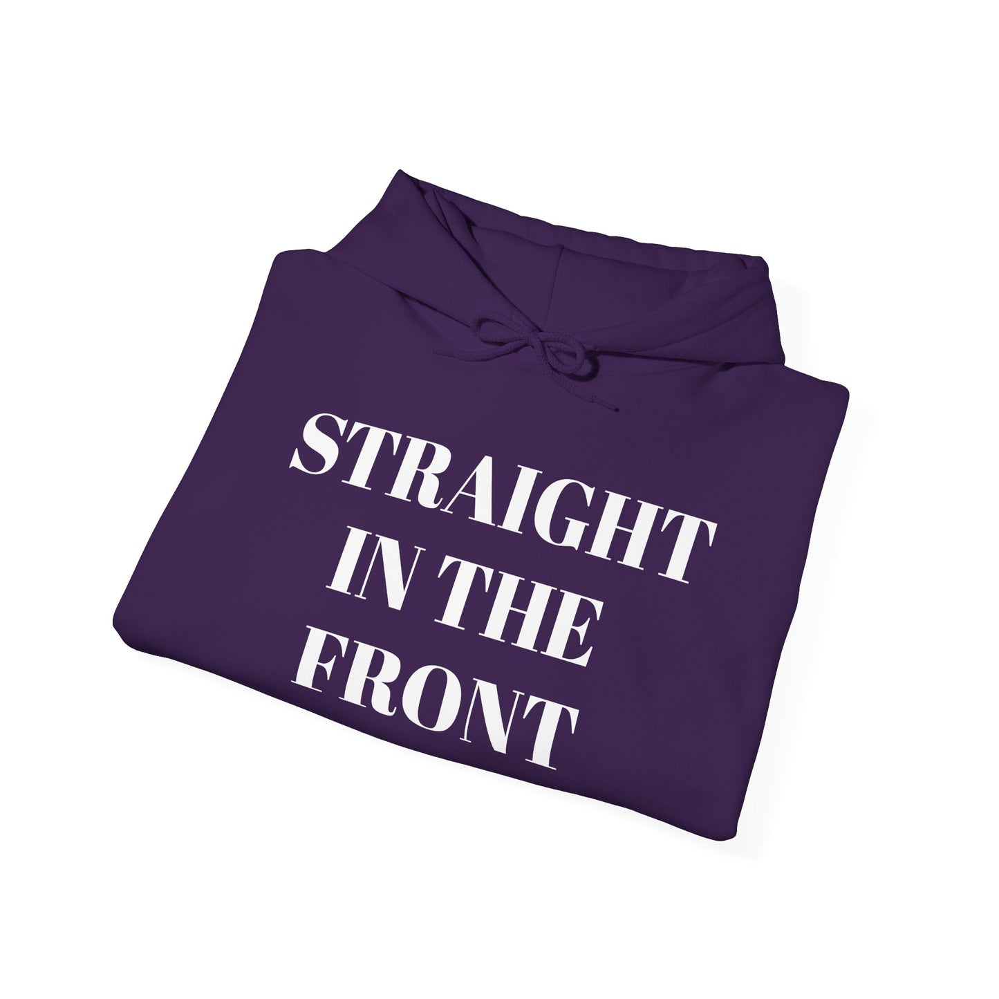 Unisex Heavy Blend™ Hooded Sweatshirt - 'Straight in the Front, Gay in the Back'