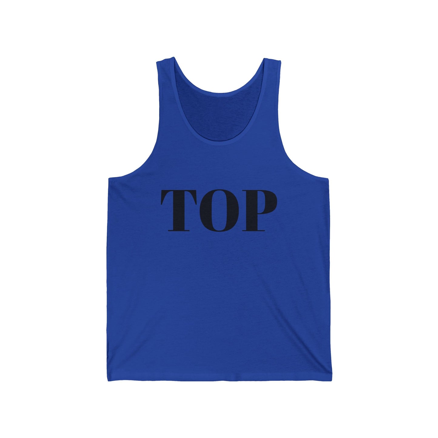 TOP Unisex Jersey Tank - Casual Summer Wear for Everyday Style