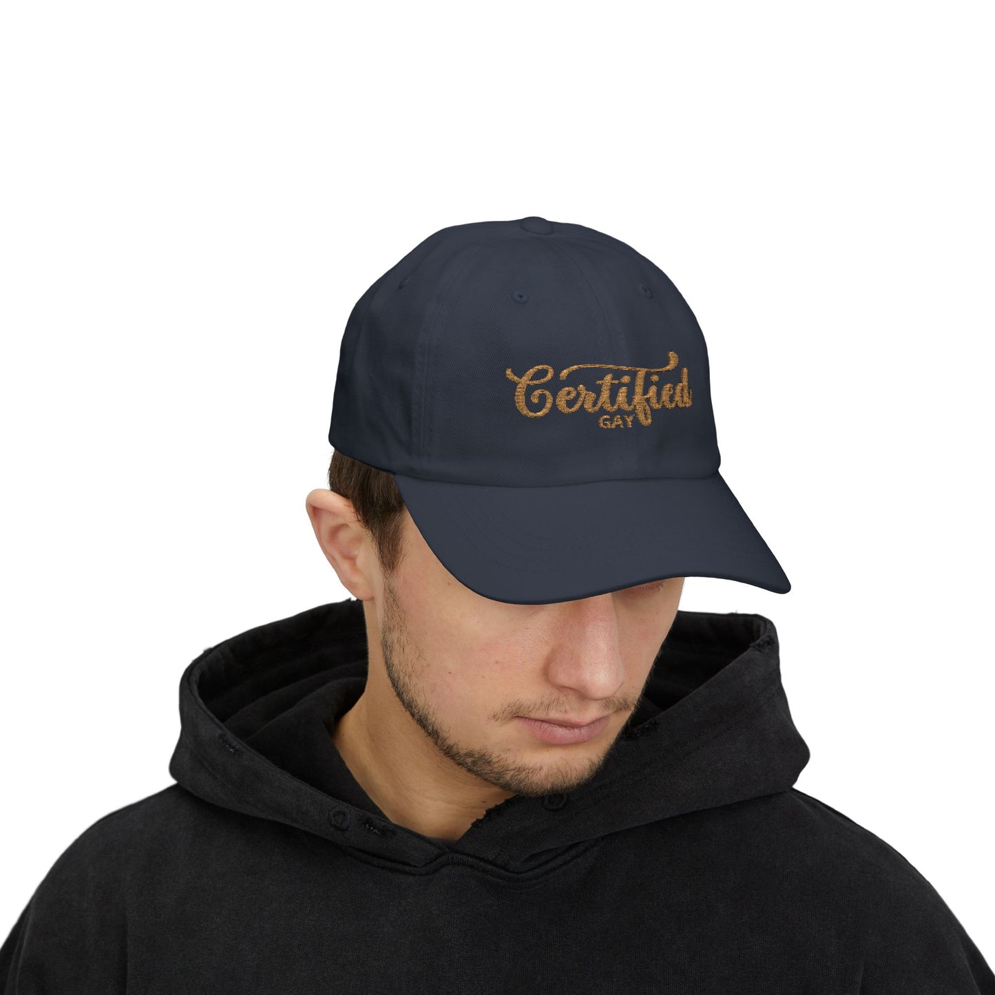 Certified Gay Classic Dad Cap - Trendy Hat for Pride & Everyday Wear