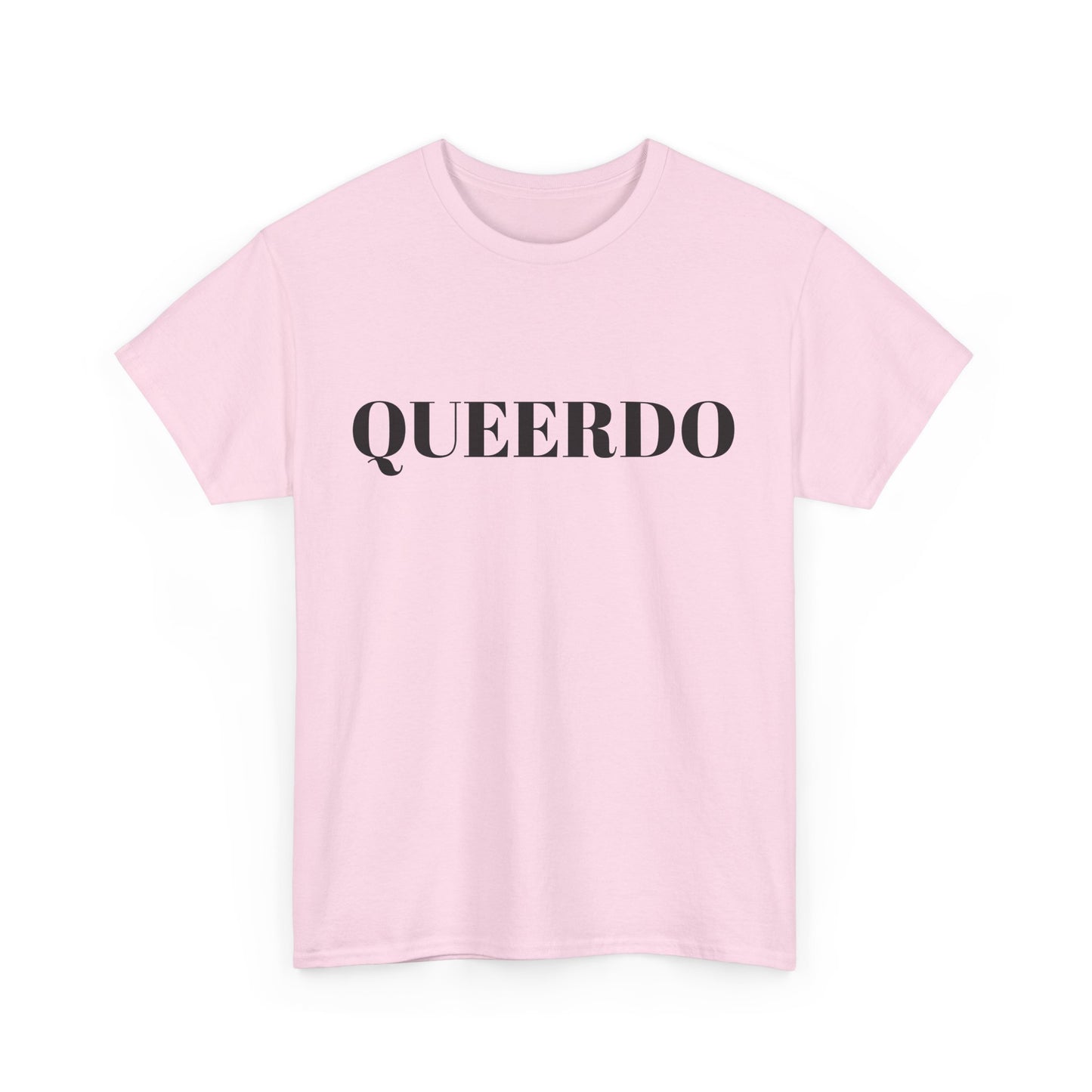 Queerdo Unisex Heavy Cotton Tee - Comfortable LGBTQ+ Pride T-Shirt