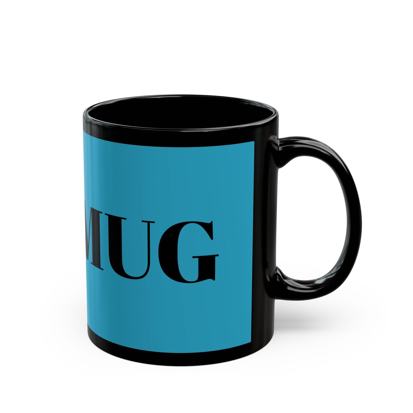 Personalized Stay Mug - 11oz & 15oz Black Ceramic Coffee Mug