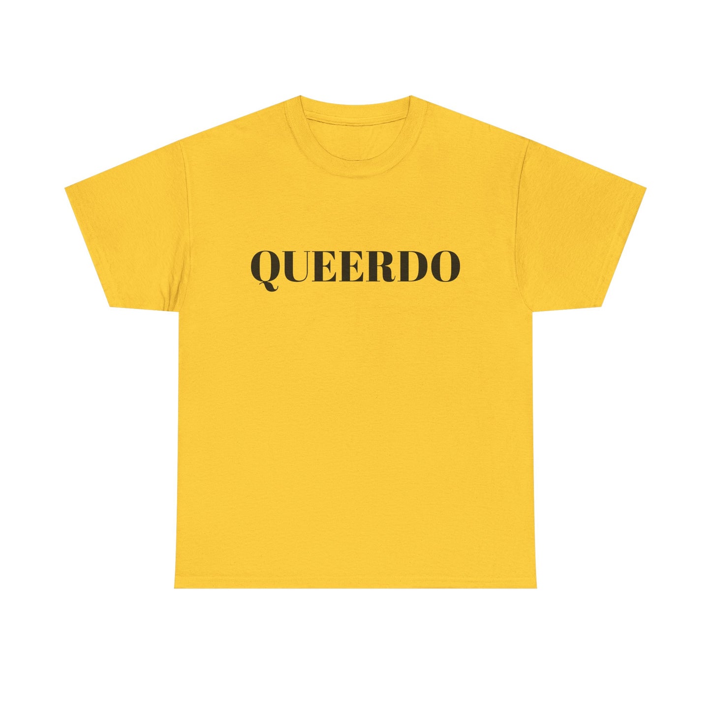 Queerdo Unisex Heavy Cotton Tee - Comfortable LGBTQ+ Pride T-Shirt