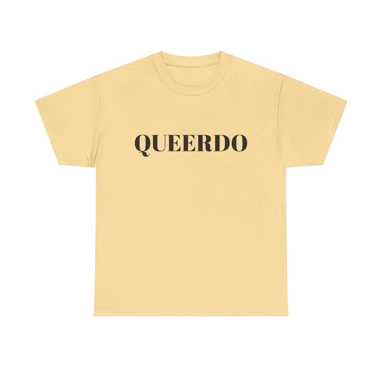Queerdo Unisex Heavy Cotton Tee - Comfortable LGBTQ+ Pride T-Shirt