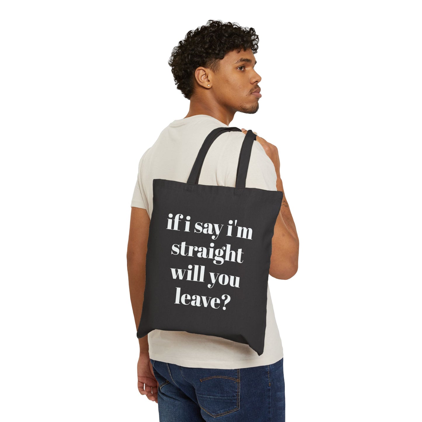 Certified Gay Canvas Tote Bag | Eco-Friendly LGBTQ+ Pride Tote