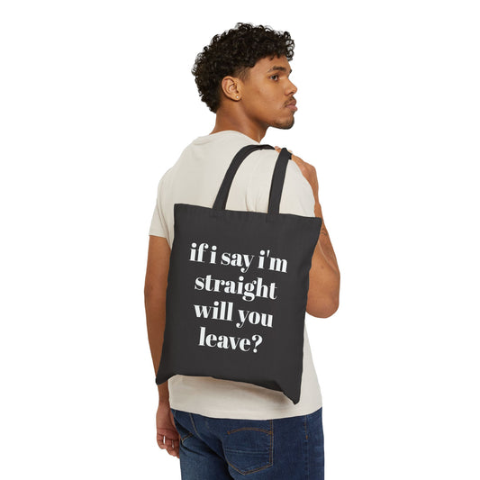 Certified Gay Canvas Tote Bag | Eco-Friendly LGBTQ+ Pride Tote