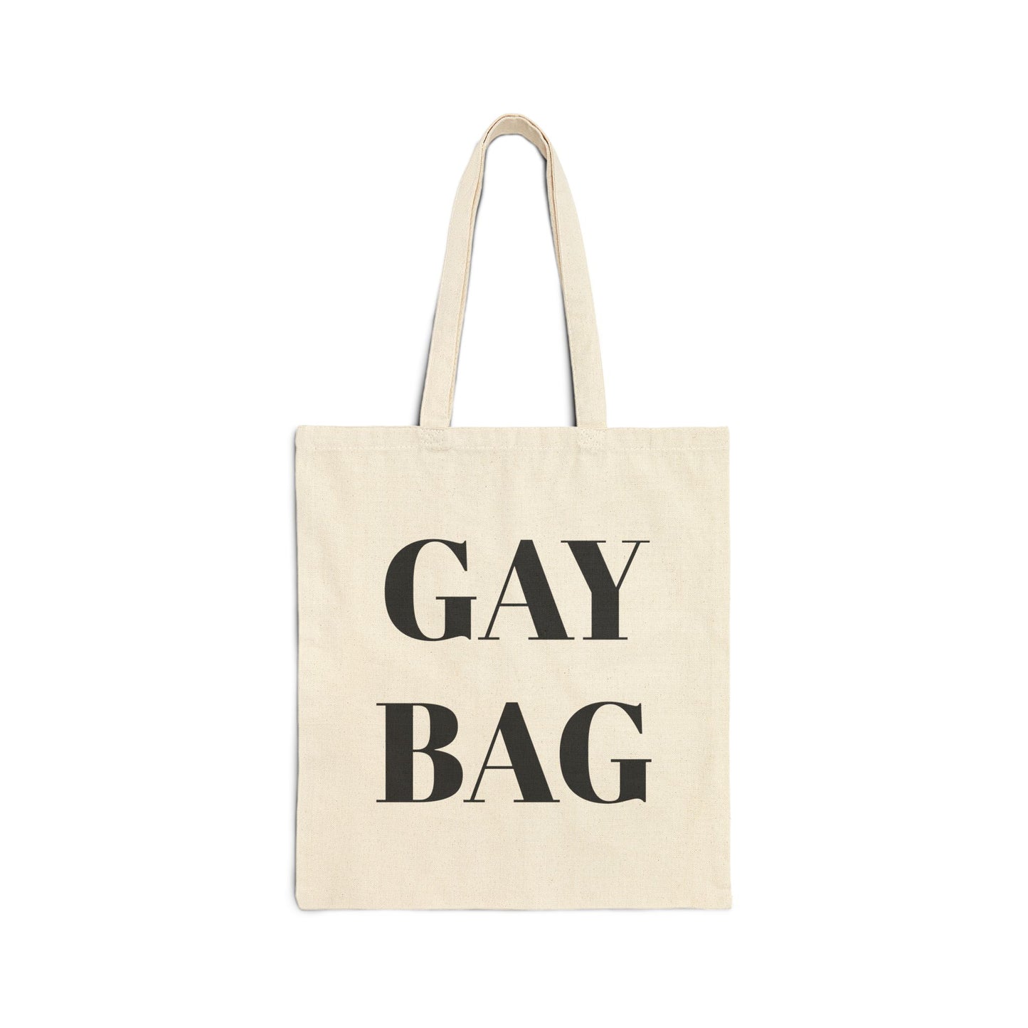 Cotton Canvas Tote Bag