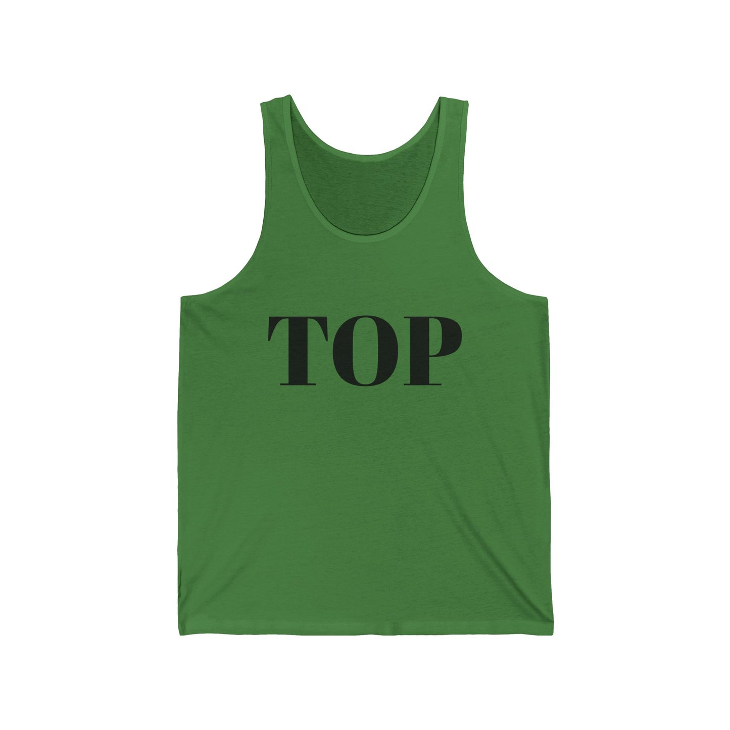 TOP Unisex Jersey Tank - Casual Summer Wear for Everyday Style