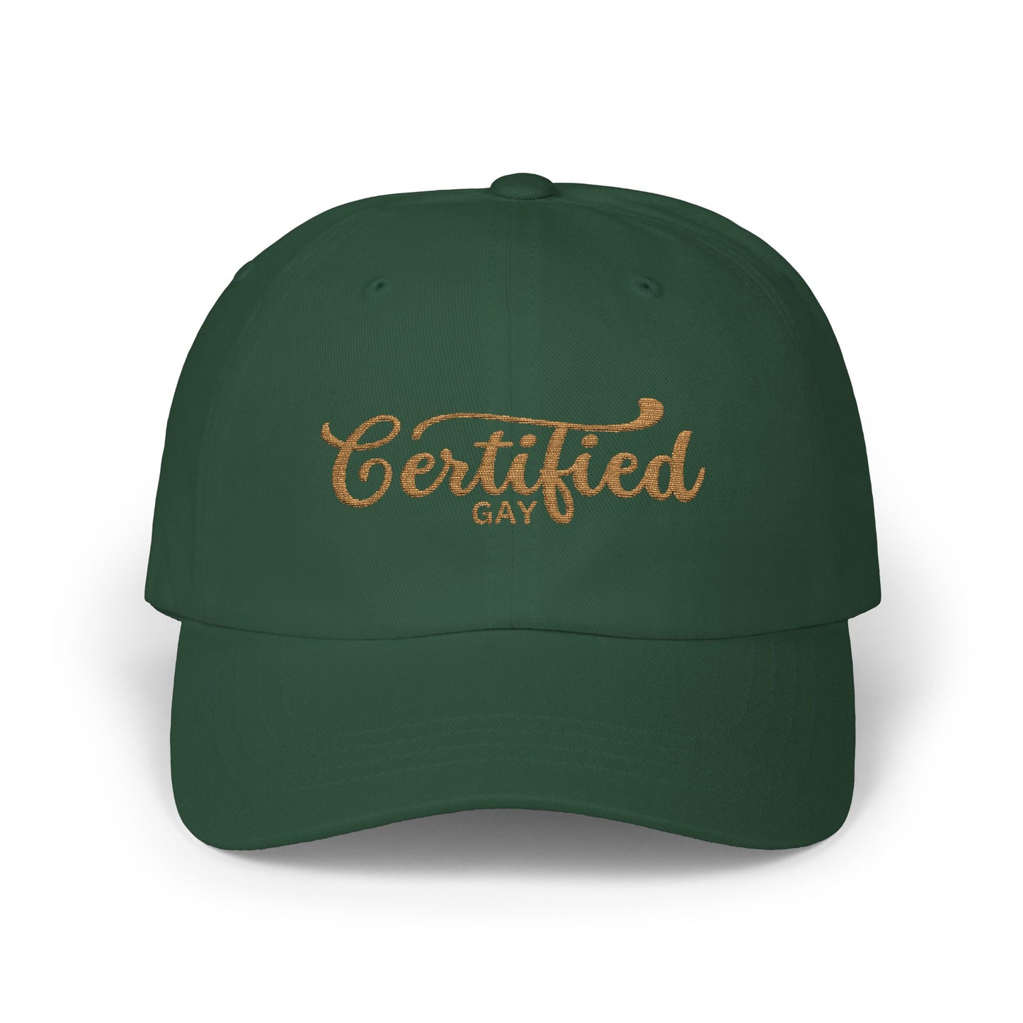 Certified Gay Classic Dad Cap - Trendy Hat for Pride & Everyday Wear