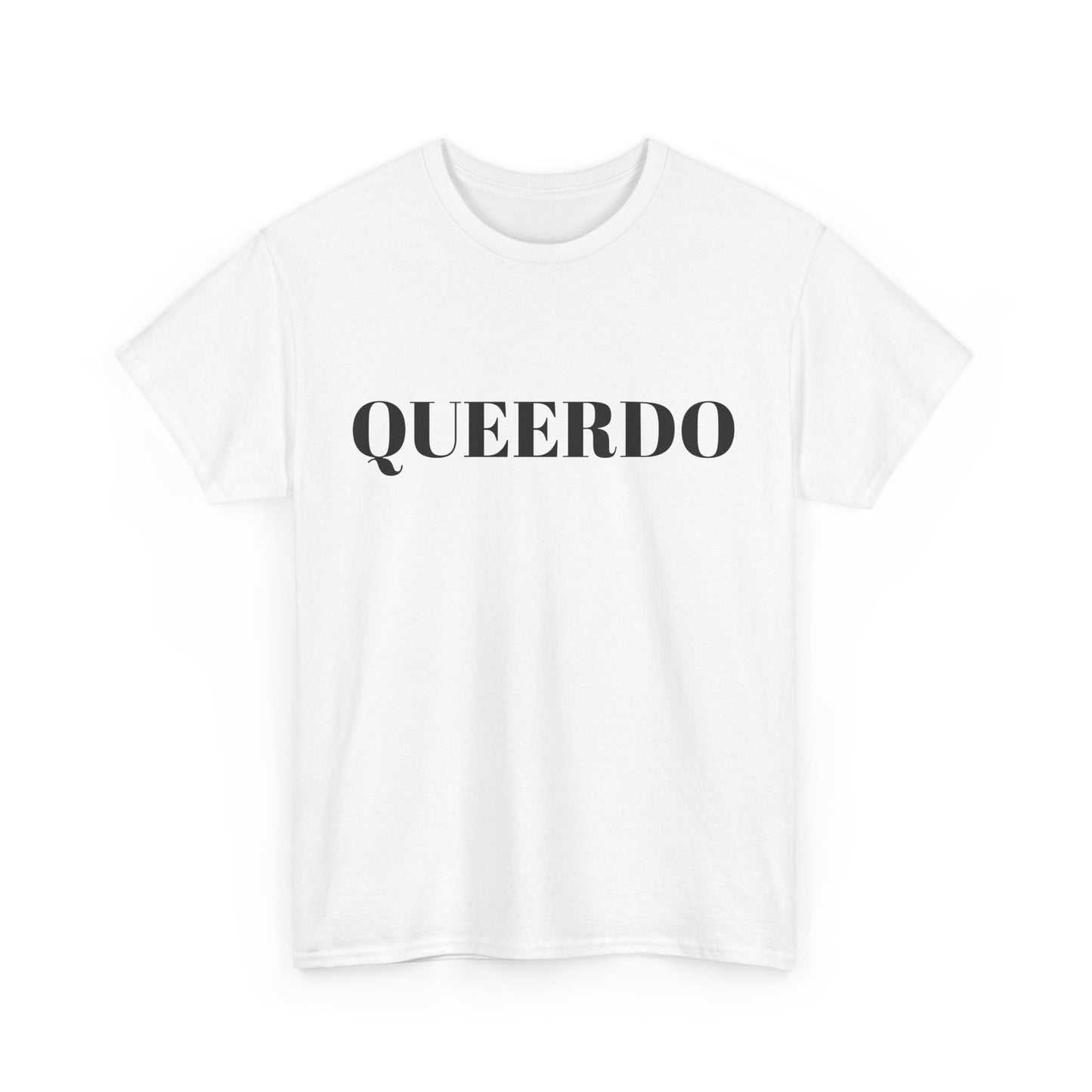 Queerdo Unisex Heavy Cotton Tee - Comfortable LGBTQ+ Pride T-Shirt