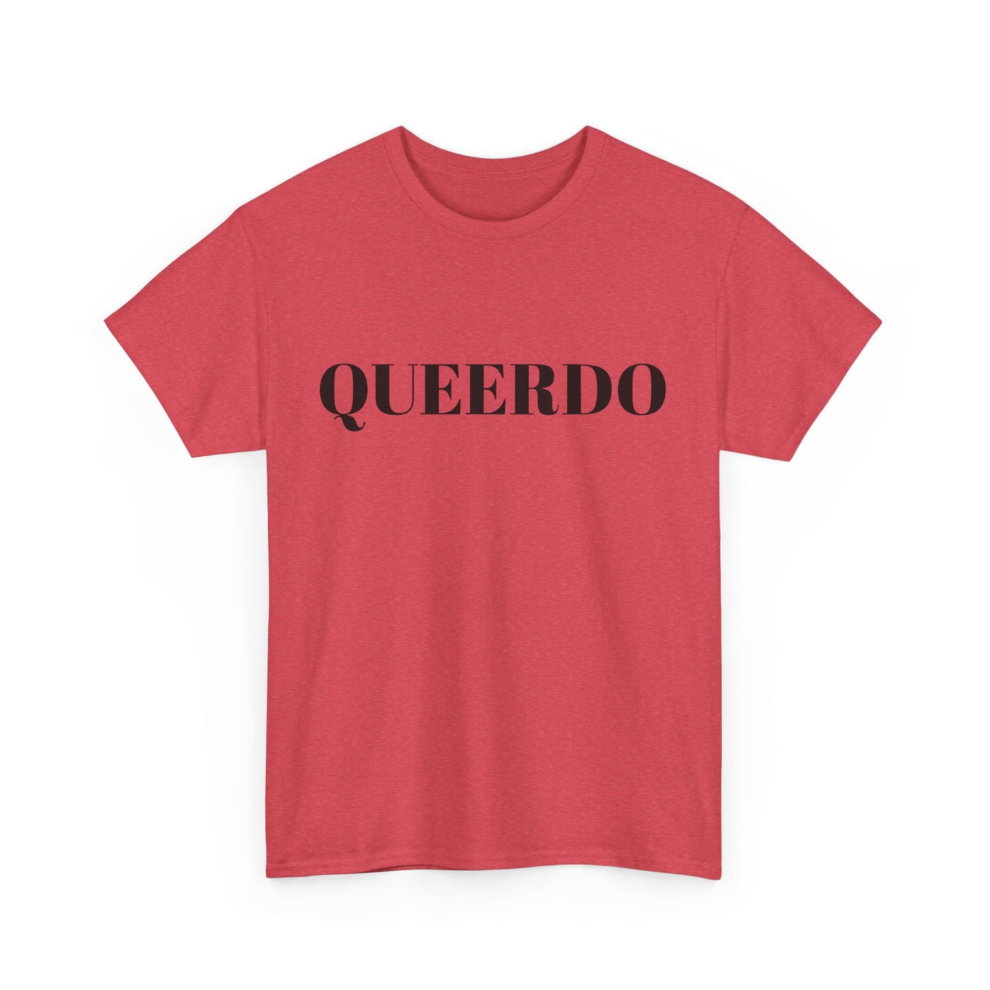 Queerdo Unisex Heavy Cotton Tee - Comfortable LGBTQ+ Pride T-Shirt