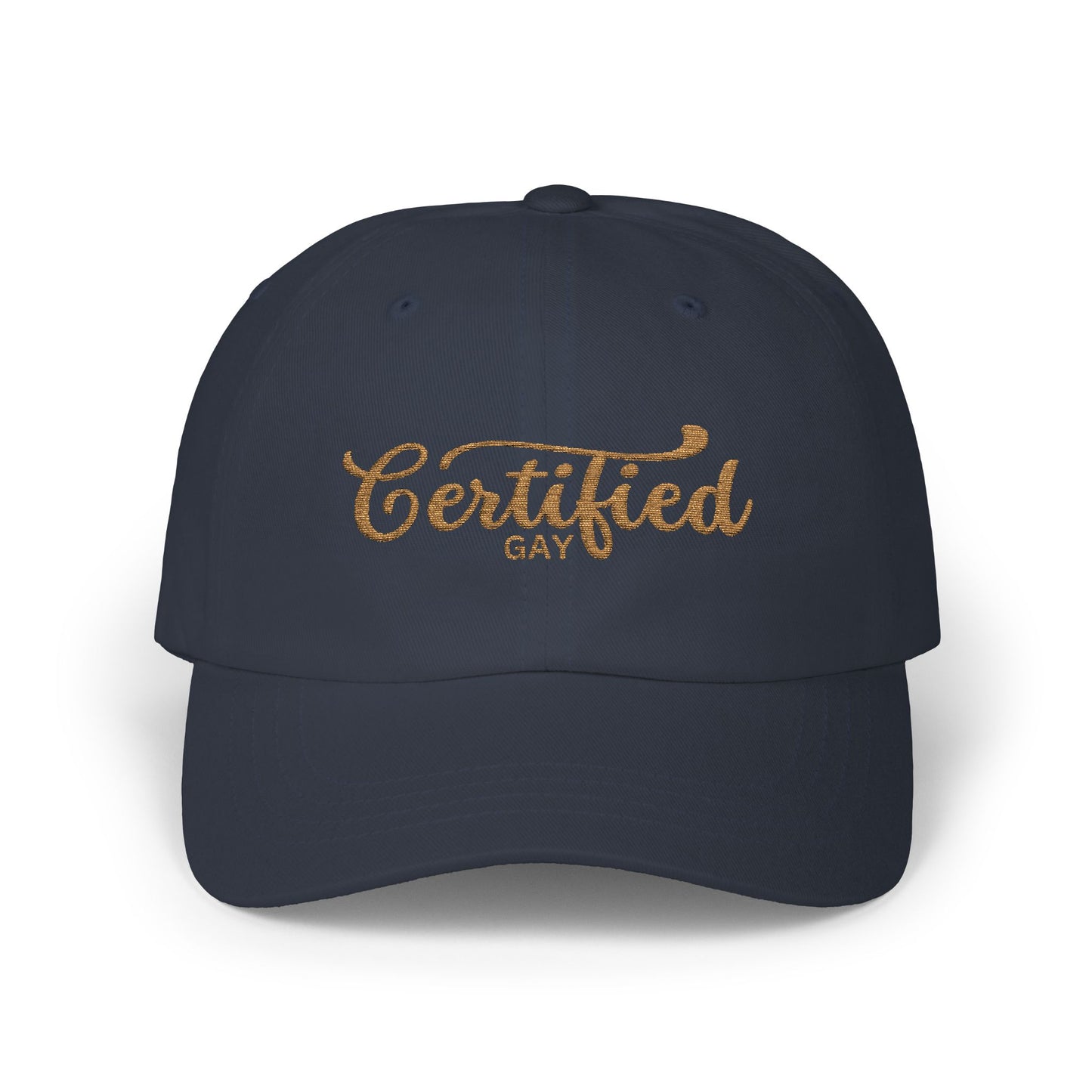 Certified Gay Classic Dad Cap - Trendy Hat for Pride & Everyday Wear