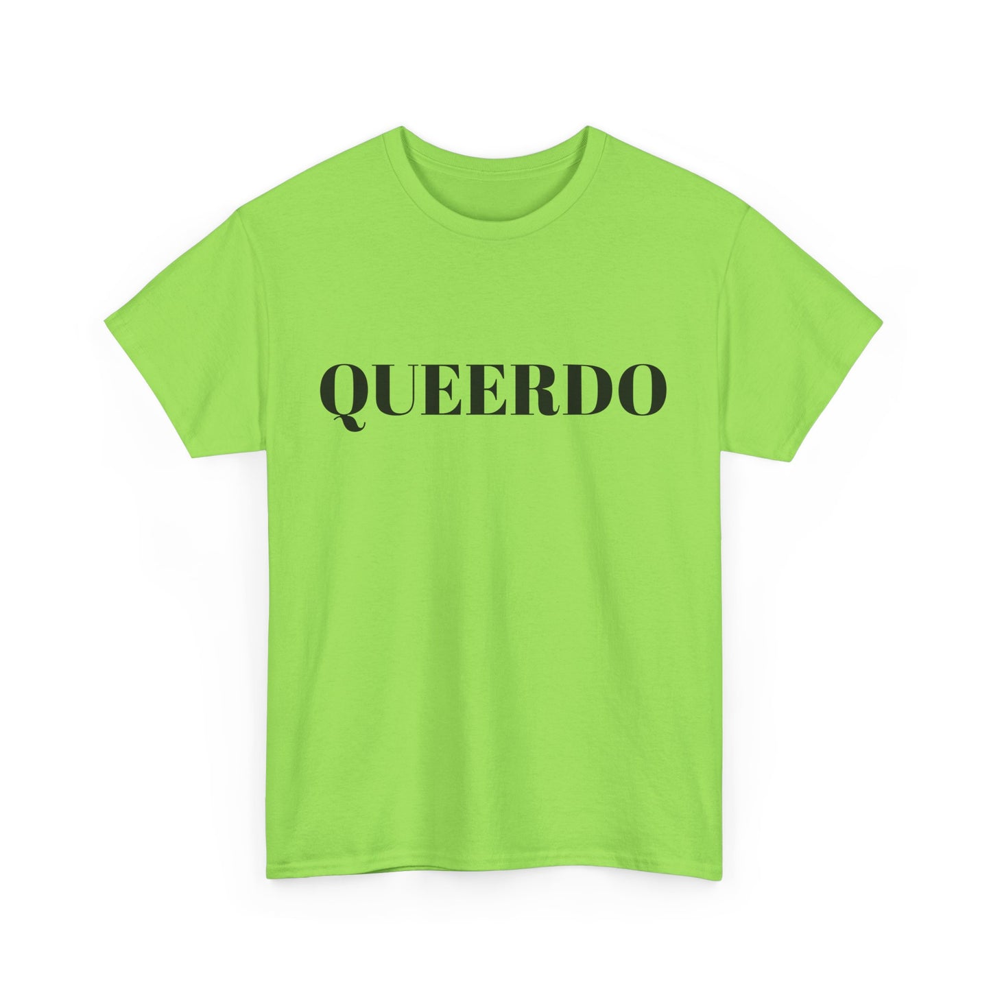 Queerdo Unisex Heavy Cotton Tee - Comfortable LGBTQ+ Pride T-Shirt