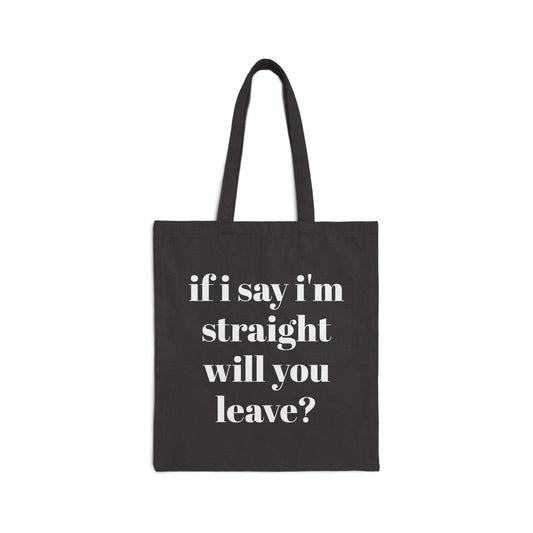 Certified Gay Canvas Tote Bag | Eco-Friendly LGBTQ+ Pride Tote