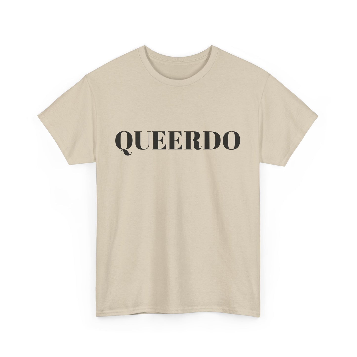 Queerdo Unisex Heavy Cotton Tee - Comfortable LGBTQ+ Pride T-Shirt