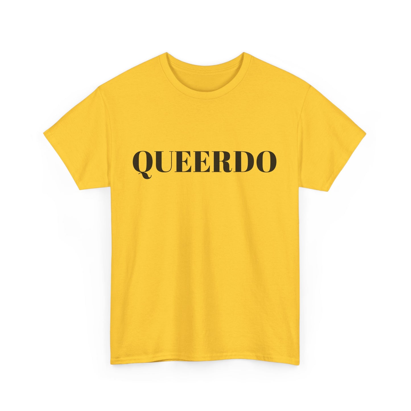 Queerdo Unisex Heavy Cotton Tee - Comfortable LGBTQ+ Pride T-Shirt