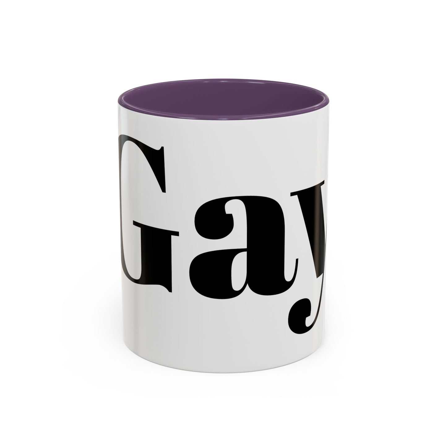Proudly Gay Accent Coffee Mug - 11oz