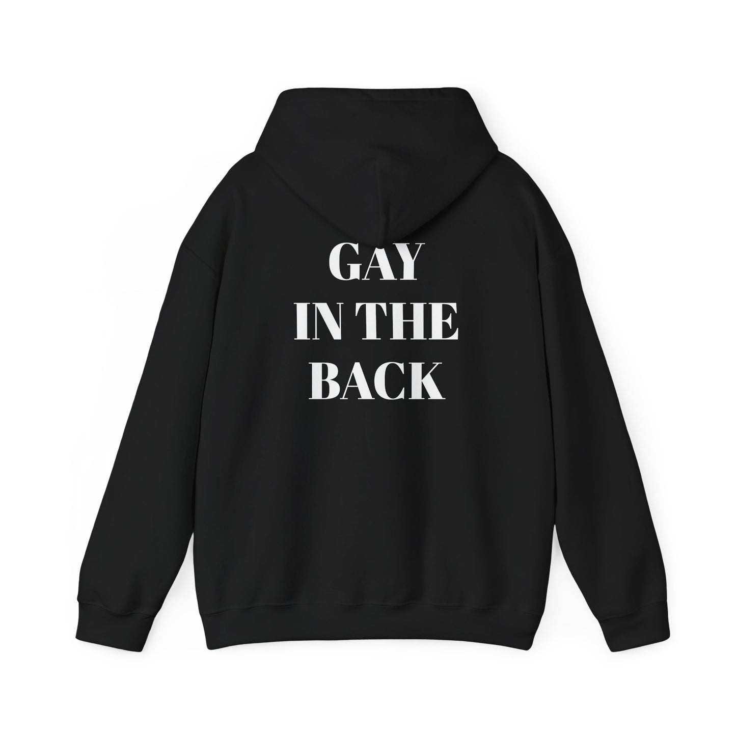 Unisex Heavy Blend™ Hooded Sweatshirt - 'Straight in the Front, Gay in the Back'