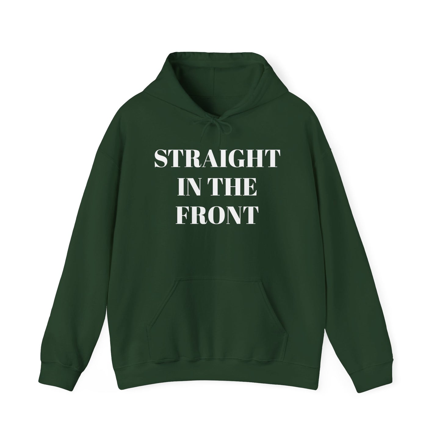 Unisex Heavy Blend™ Hooded Sweatshirt - 'Straight in the Front, Gay in the Back'