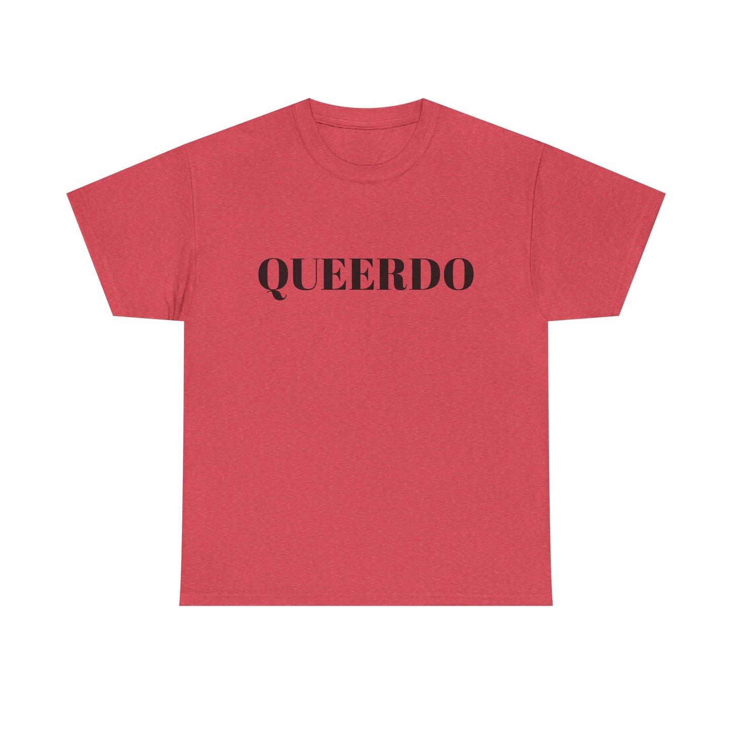 Queerdo Unisex Heavy Cotton Tee - Comfortable LGBTQ+ Pride T-Shirt
