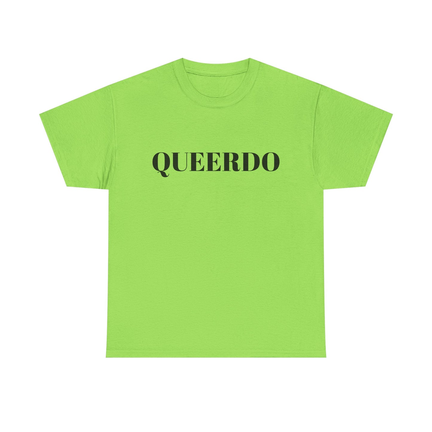 Queerdo Unisex Heavy Cotton Tee - Comfortable LGBTQ+ Pride T-Shirt