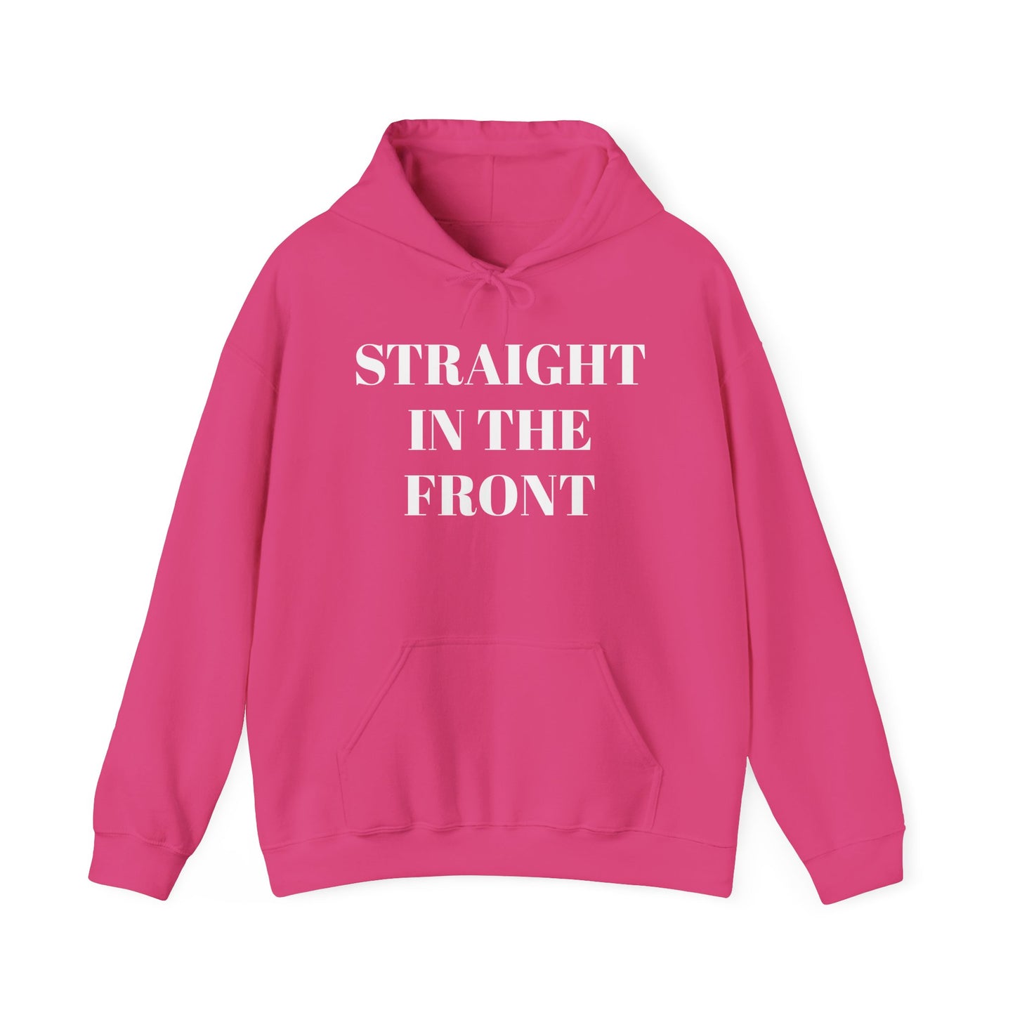 Unisex Heavy Blend™ Hooded Sweatshirt - 'Straight in the Front, Gay in the Back'