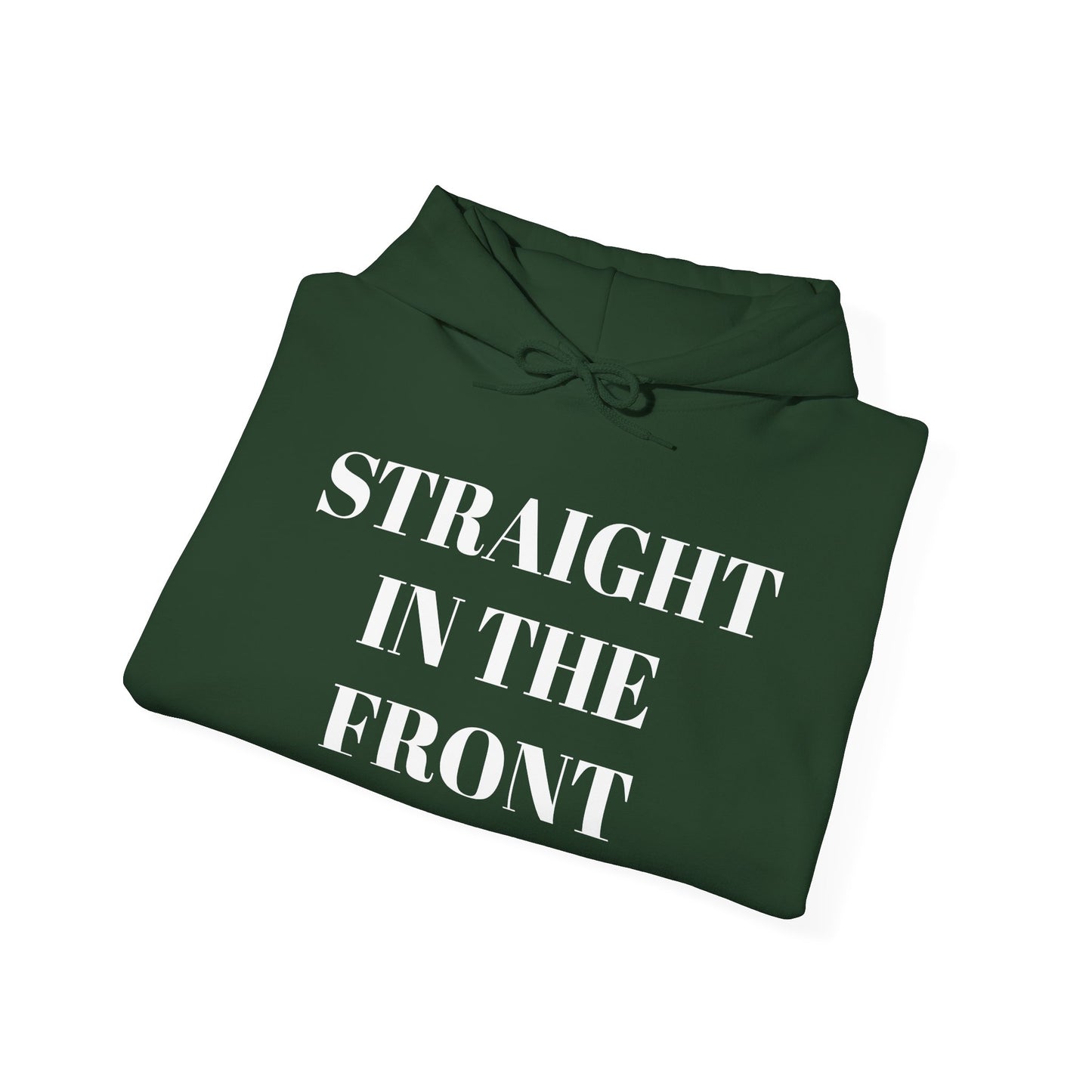 Unisex Heavy Blend™ Hooded Sweatshirt - 'Straight in the Front, Gay in the Back'