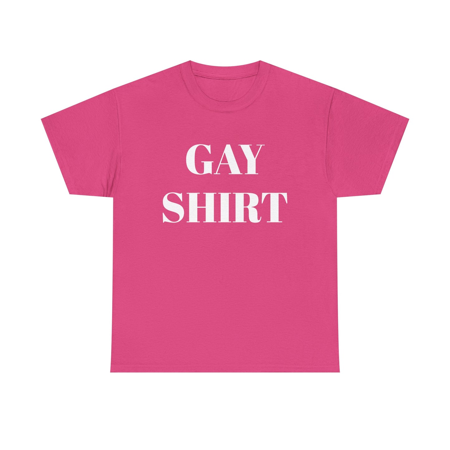 Unisex Heavy Cotton Tee - Gay Shirt for Pride Celebrations