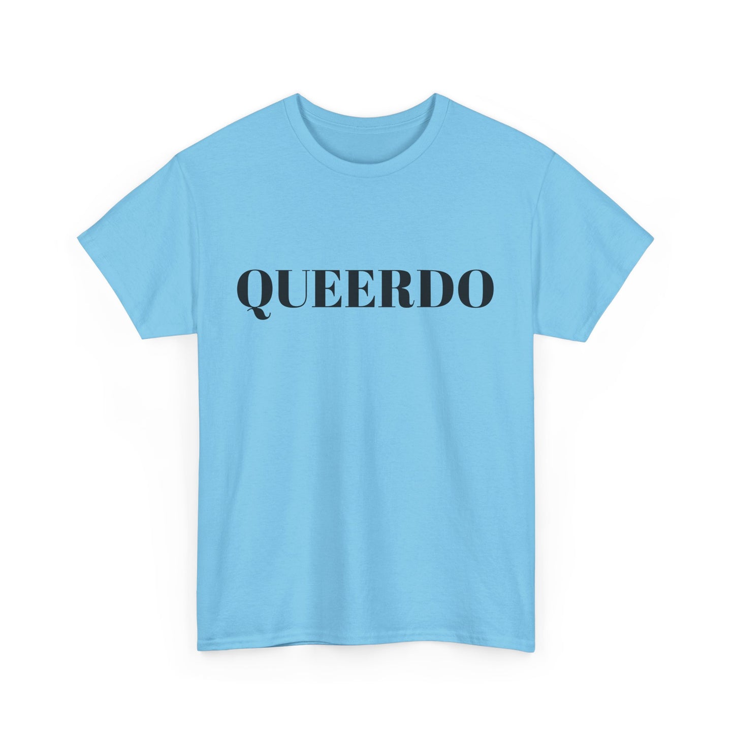 Queerdo Unisex Heavy Cotton Tee - Comfortable LGBTQ+ Pride T-Shirt