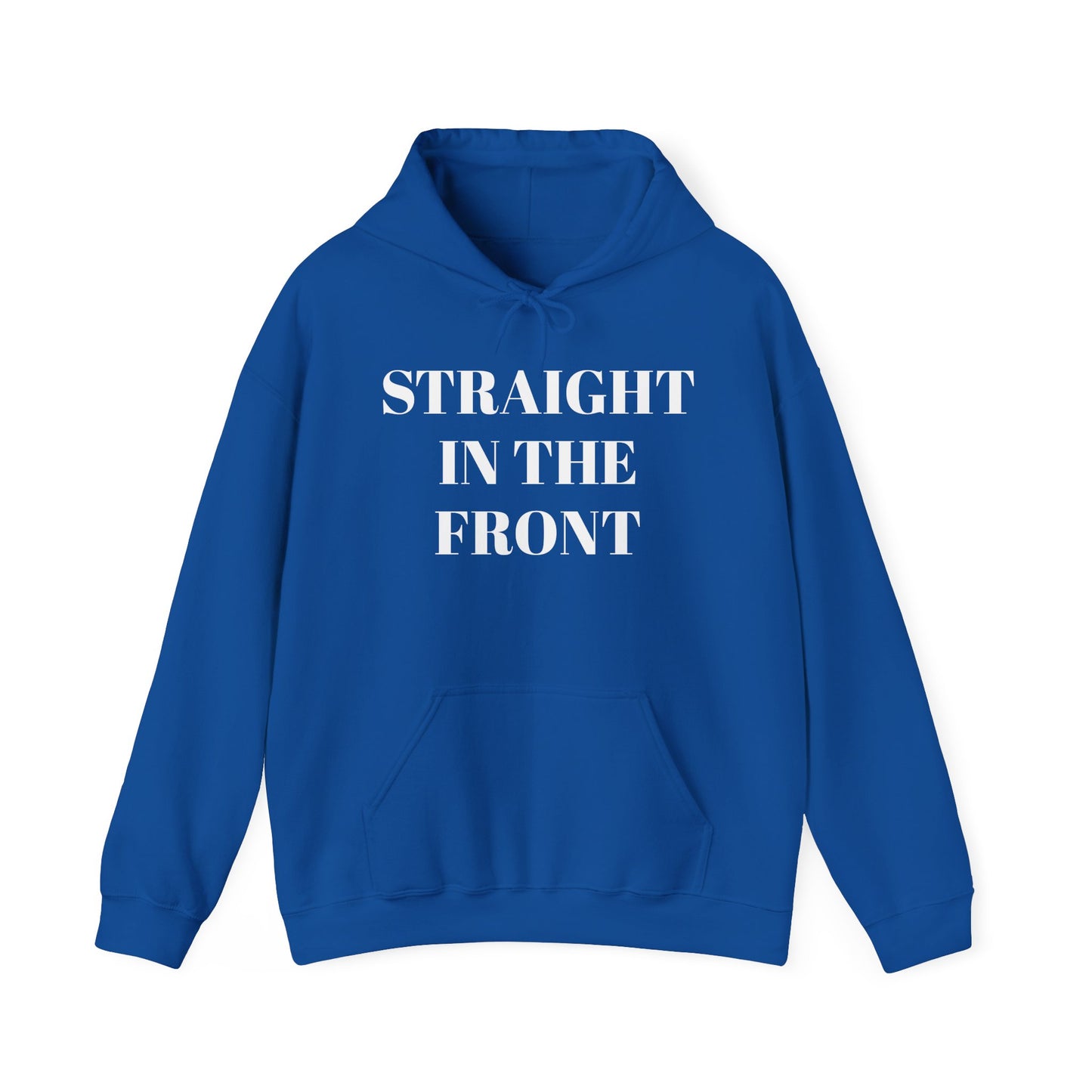 Unisex Heavy Blend™ Hooded Sweatshirt - 'Straight in the Front, Gay in the Back'