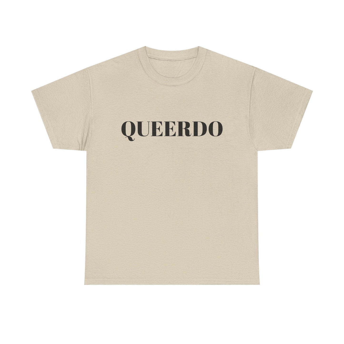 Queerdo Unisex Heavy Cotton Tee - Comfortable LGBTQ+ Pride T-Shirt