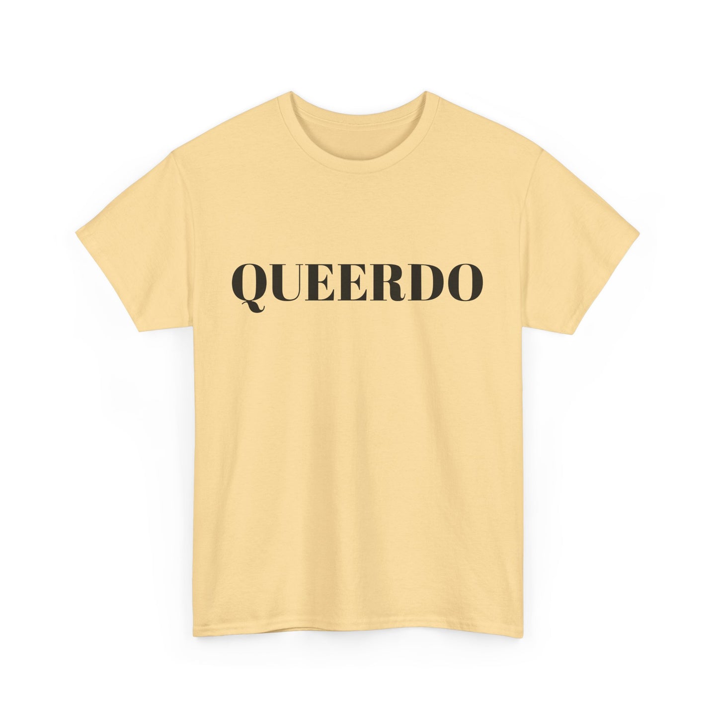 Queerdo Unisex Heavy Cotton Tee - Comfortable LGBTQ+ Pride T-Shirt