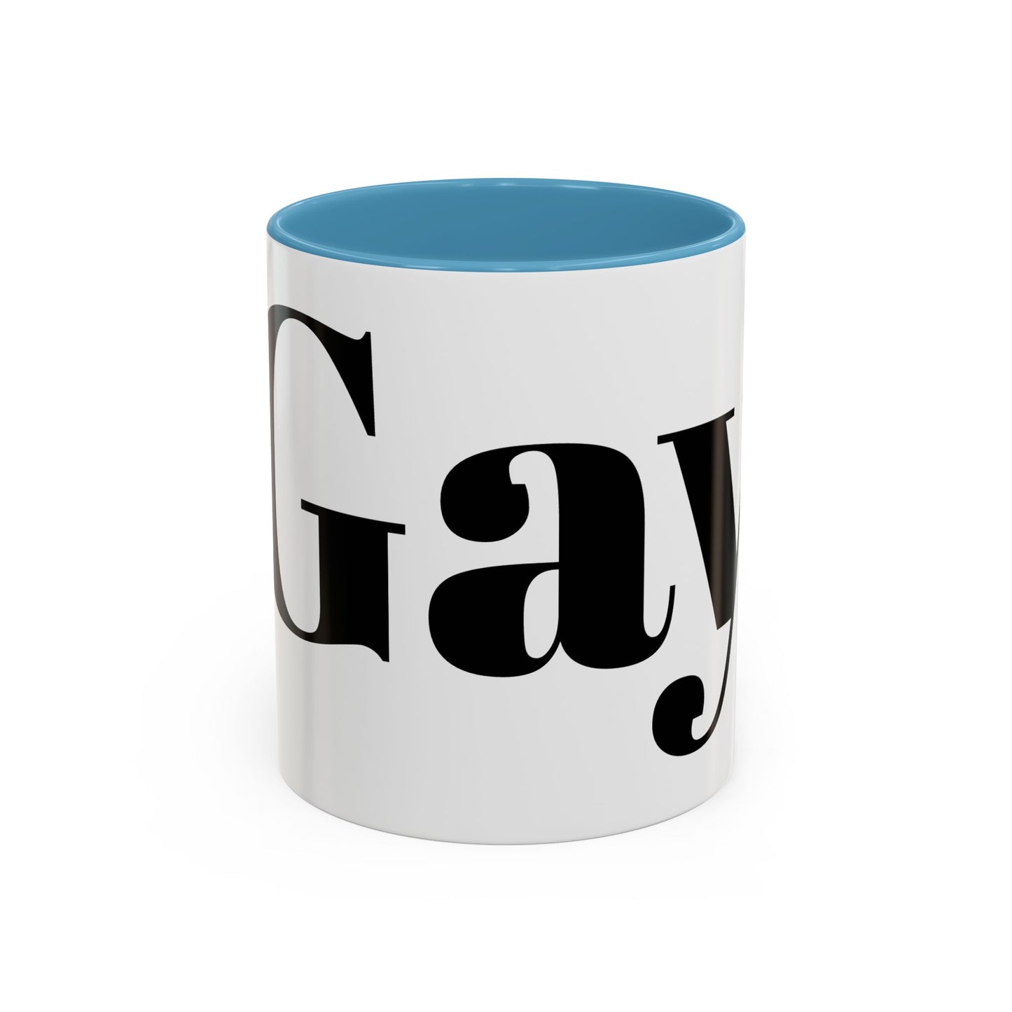 Proudly Gay Accent Coffee Mug - 11oz
