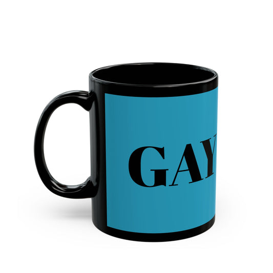 Personalized Stay Mug - 11oz & 15oz Black Ceramic Coffee Mug